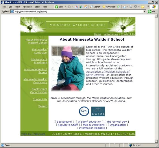 Minnesota Waldorf School - Click to See Next Image