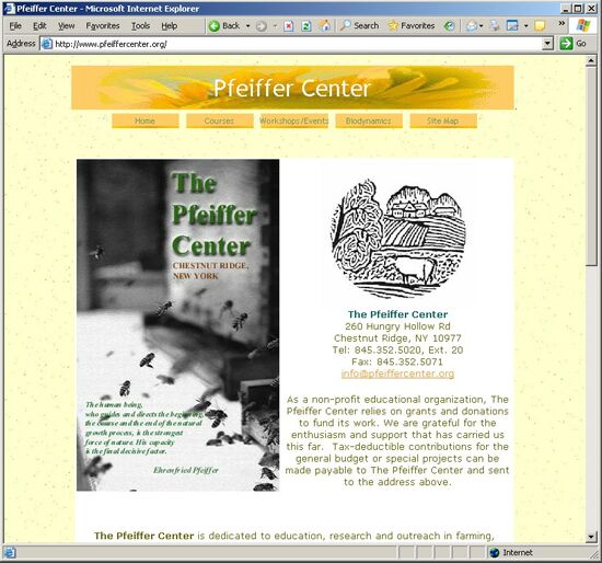 The Pfeiffer Center - Click to See Next Image